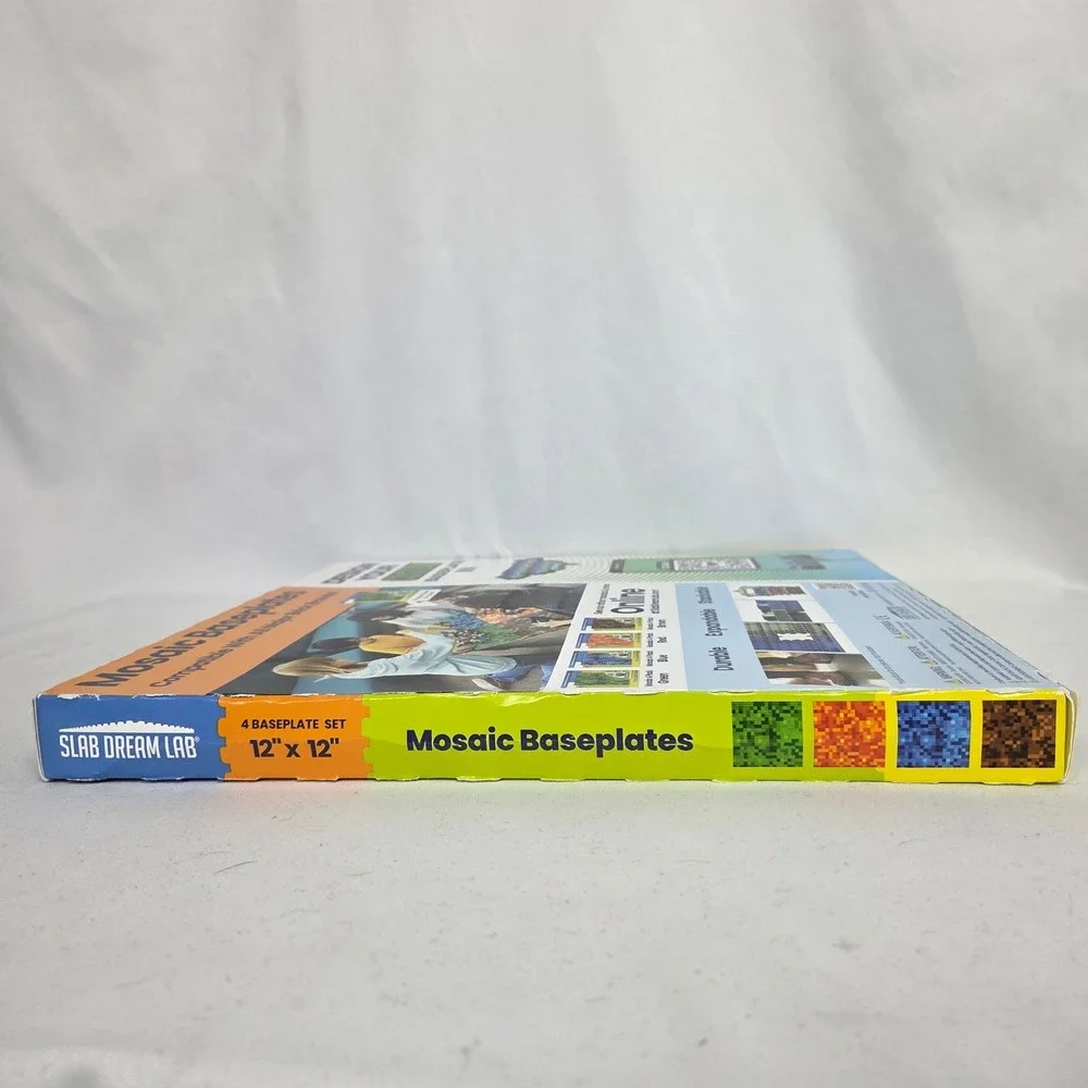 Slab Dream Lab‎ Mosaic Baseplates 4 Pack 12x12 Compatible with All Major Brands
